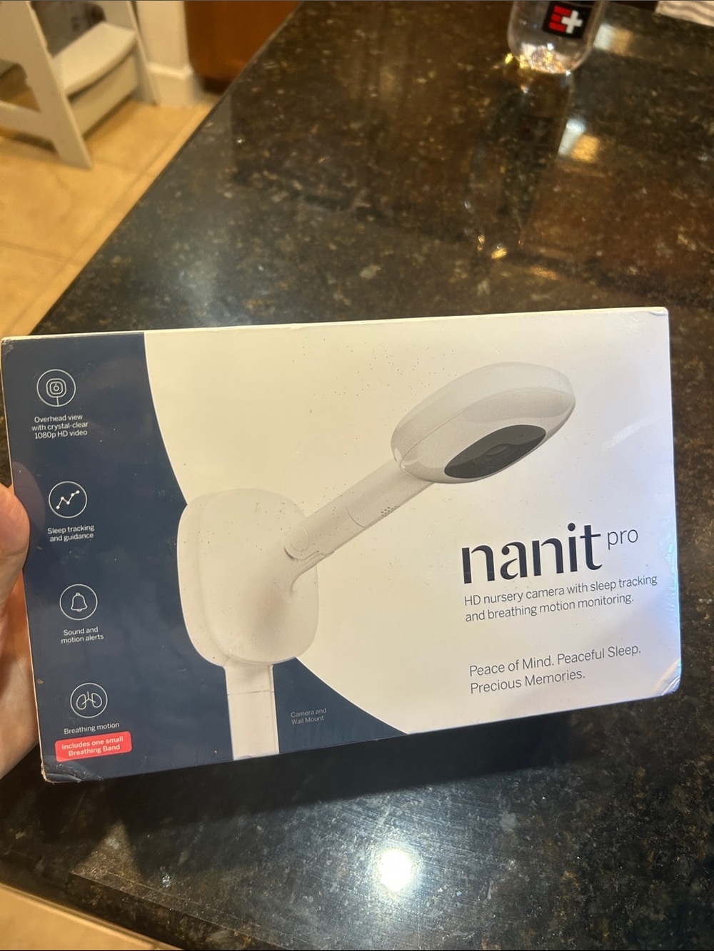 Nanit Pro HD Nursery Camera - White NEW